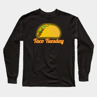 Taco Tuesday by Basement Mastermind Long Sleeve T-Shirt